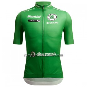 Maglia 2022 LA Vuelta Manica Corta Verde